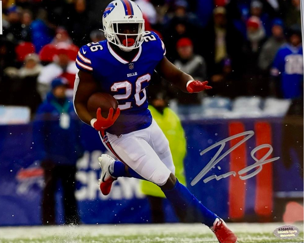 Devin Singletary Signed 8x10 Photo Buffalo Bills - Schwartz COA